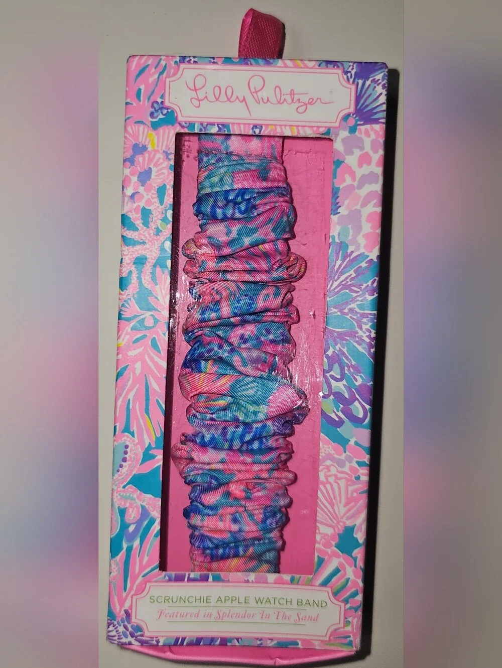 Lilly Pulitzer Scrunchie Apple Watch Band
